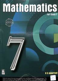 Buy Mathematics Class 7 : Cbse book : Rs Aggarwal , 817709985X ...