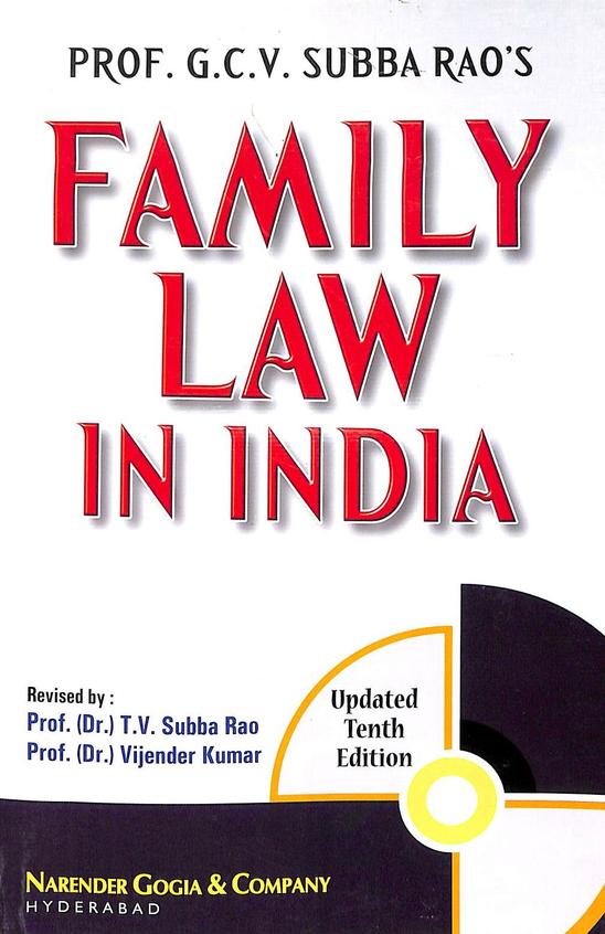 Buy Family Law In India book Gcv Subba Rao,Vijender Kumar