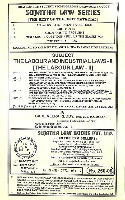labour law 2 research topics india