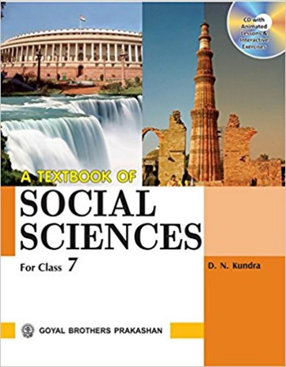Buy Text Book Of Social Science With Online Support Class 7  Ncert