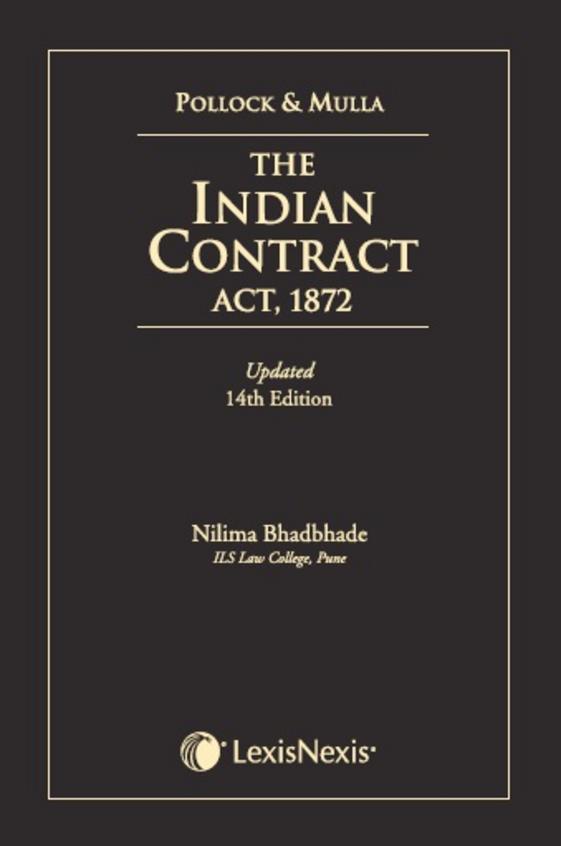 Buy The Indian Contract Act 1872 14th Edition Book Pollock Mulla 9351431045 9789351431046