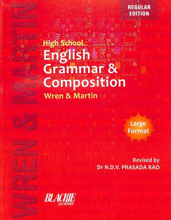 wren and martin english grammar book review