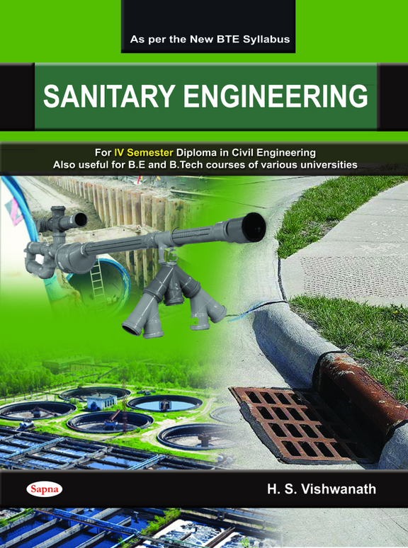 Buy Sanitary Engineering For 4 Sem Diploma In Civil Engineering For Be ...